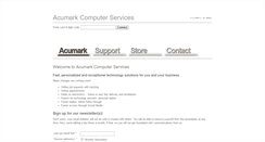 Desktop Screenshot of acumark.com